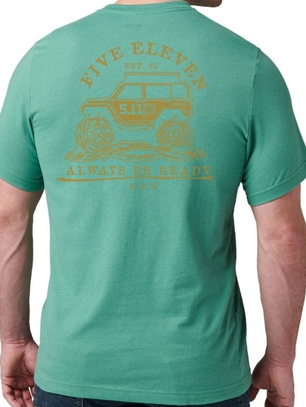 5.11 Tactical Off Road Always Be Ready Double Sided Graphic Tshirt